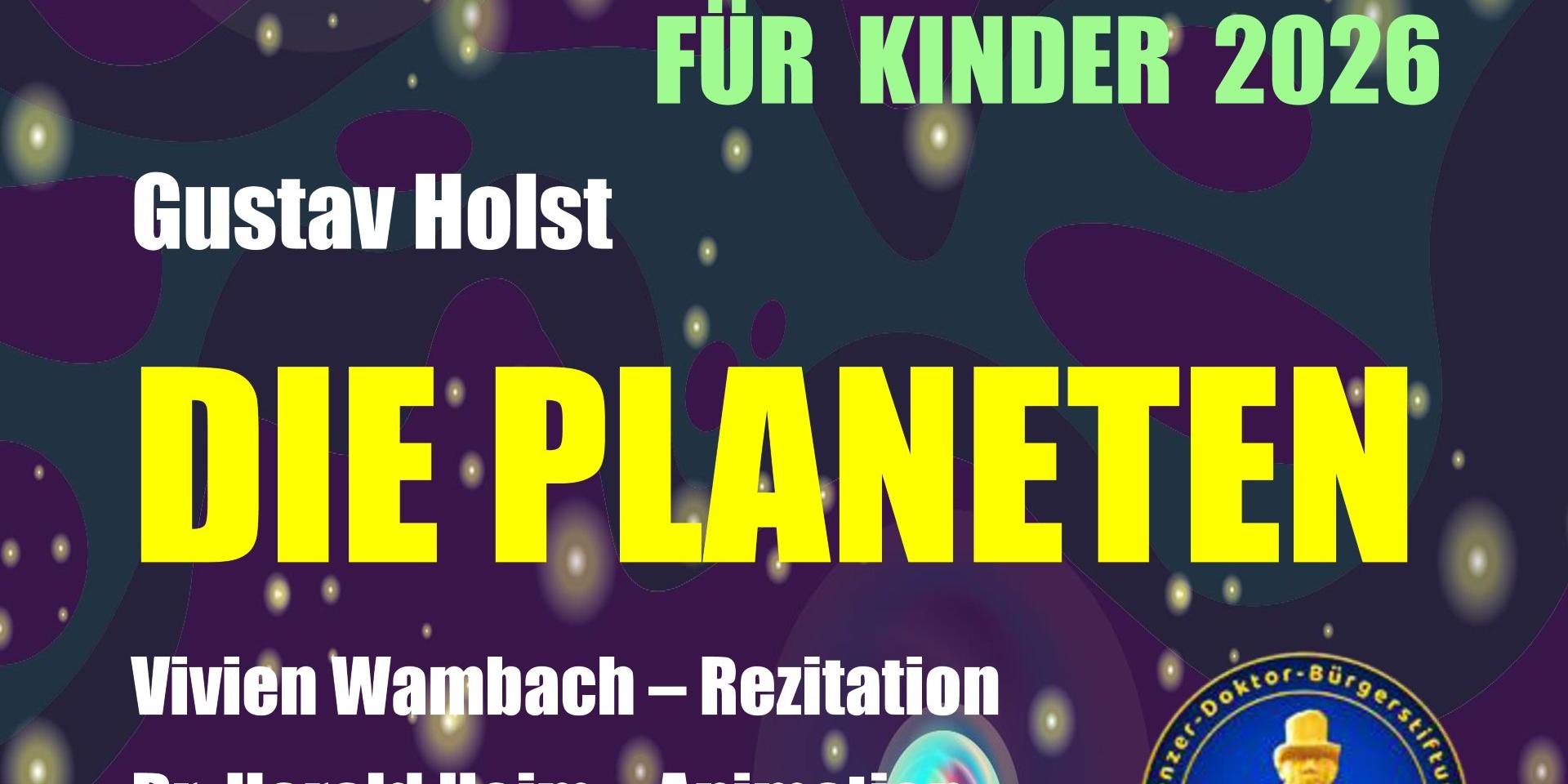 Die Planeten _ Orgelkonzert für Kinder (c) KLK Die Planeten _ Orgelkonzert für Kinder